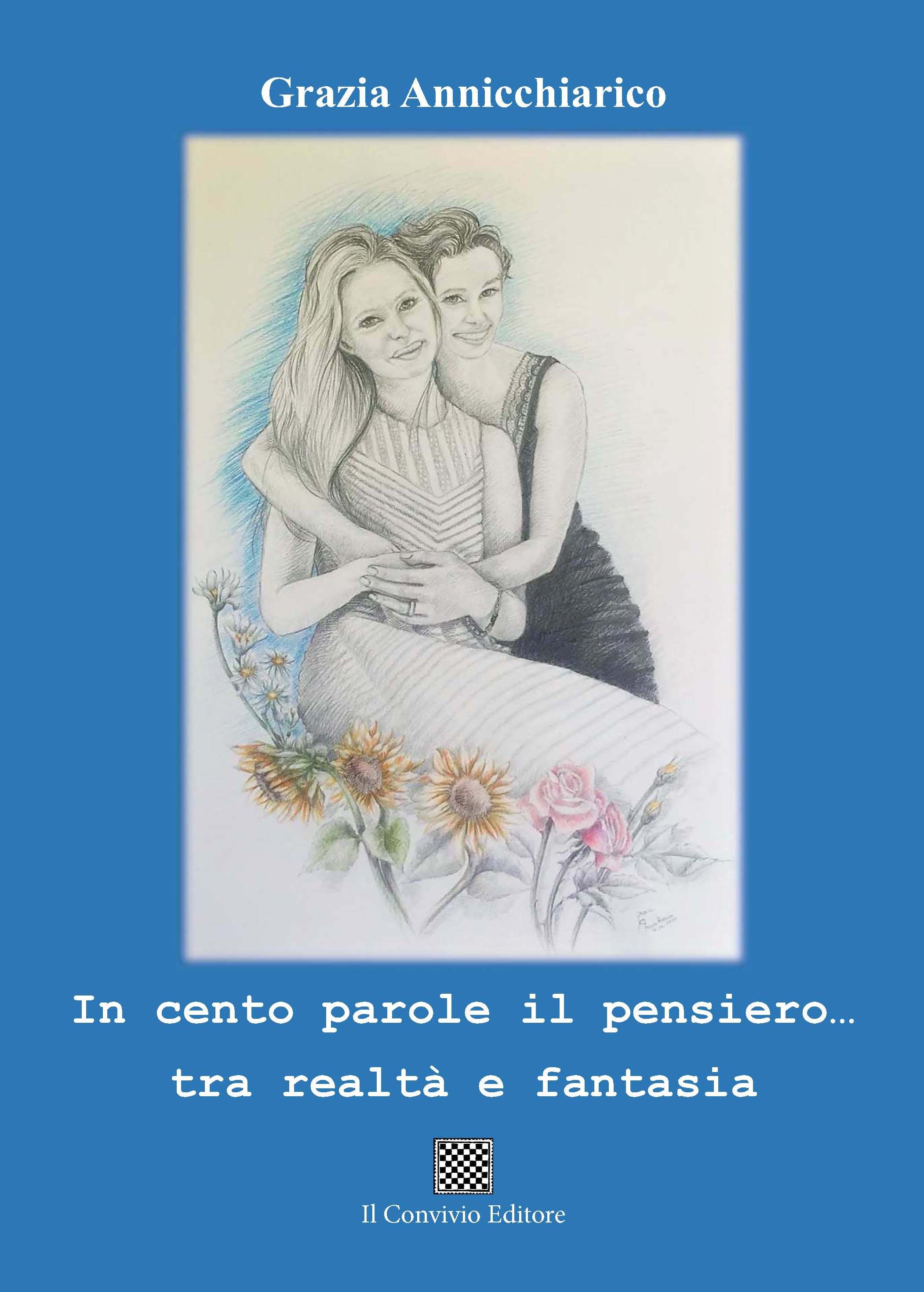 Copertina di In cento parole il pensiero… tra realtà e fantasia