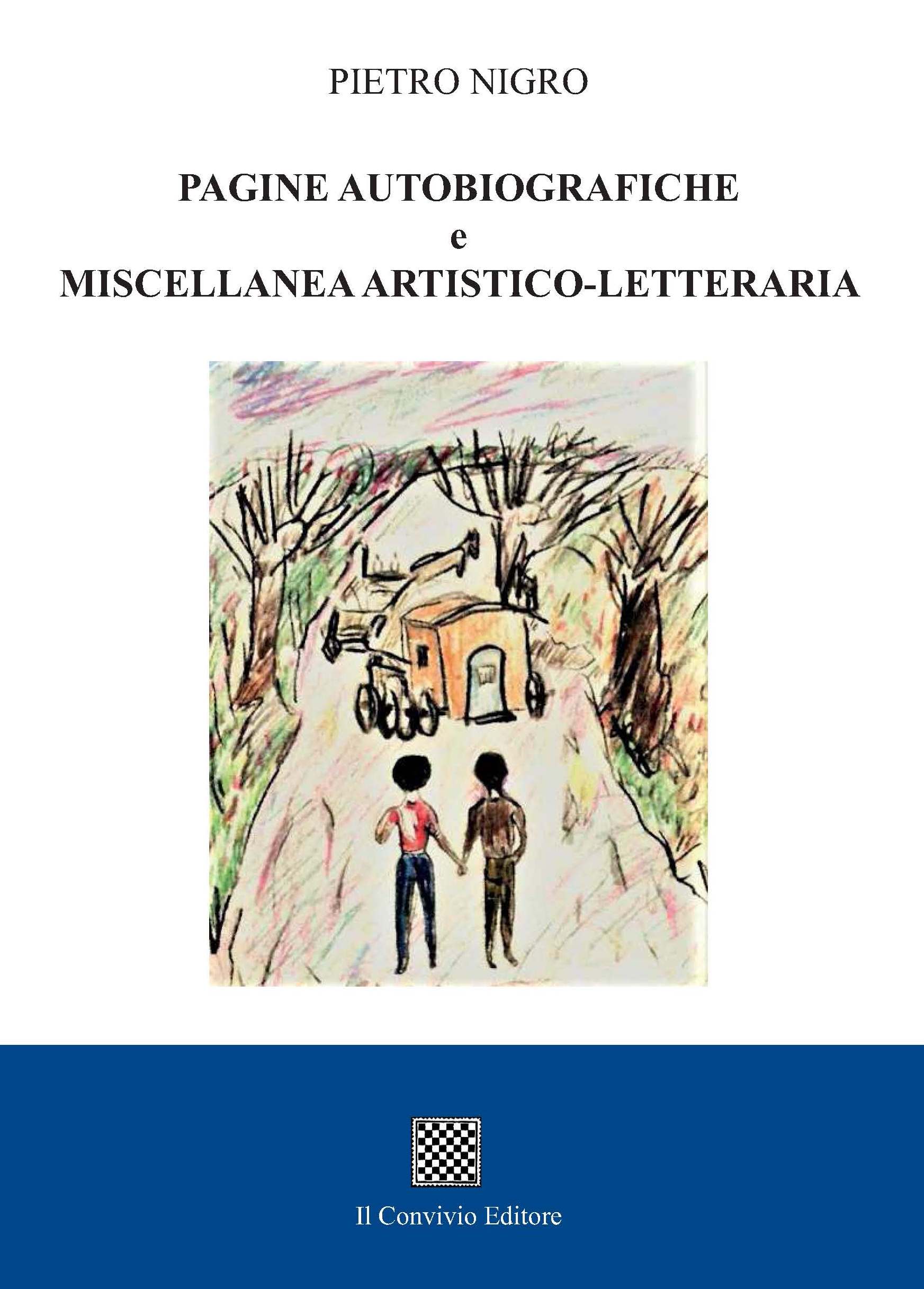 Copertina di Pagine autobiografiche e miscellanea artistico-letteraria