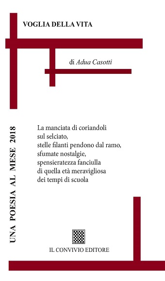 Copertina di Voglia della vita