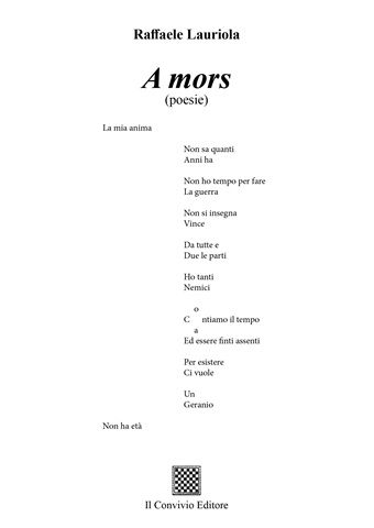 Copertina di A mors