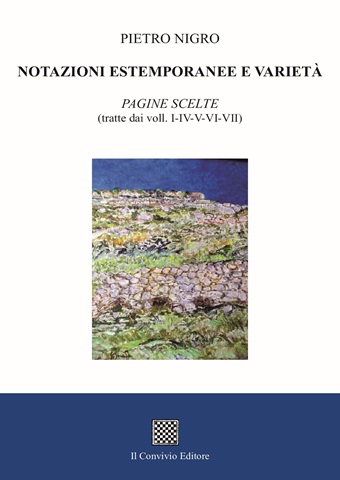 Copertina di NOTAZIONI ESTEMPORANEE E VARIETÀ - PAGINE SCELTE 
