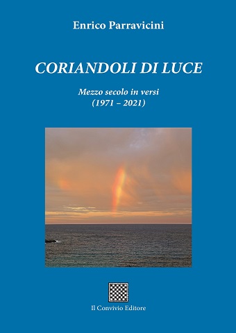 Copertina di Coriandoli di luce – Mezzo secolo in versi (1971-2021)